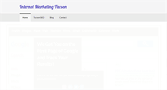 Desktop Screenshot of internetmarketingtucson.com